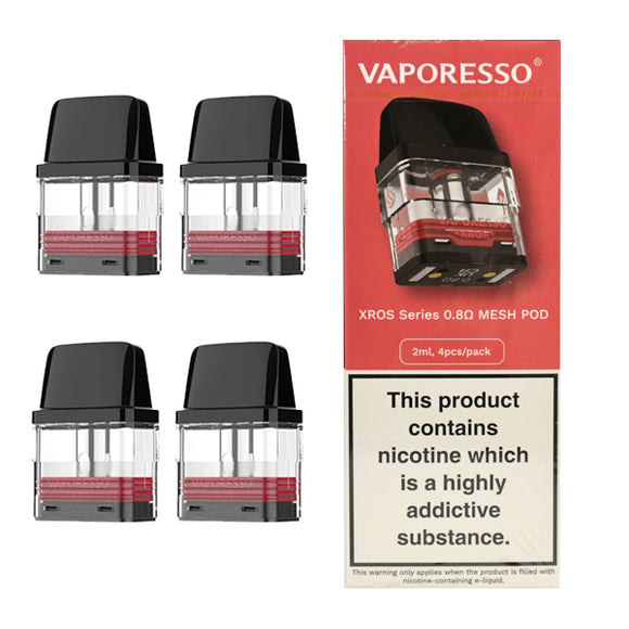 Vaporesso XROS Series Replacement Pods 4 pack